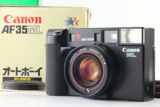 【 N In Rare Box 】 Canon Af35 Ml Sure Point Shoot 40mm F/1.  9 Japan 118