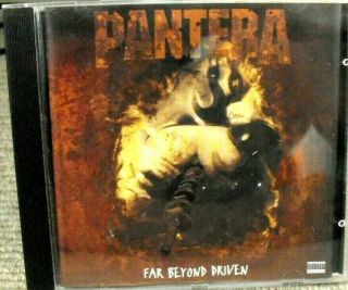 Pantera - Far Beyond Driven Rare Cover Cd Album 1994 With Bonus Track