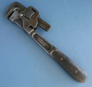 Vtg H.  D.  Smith Perfect Handle Adustable Monkey Wrench Collectible Antique Tool