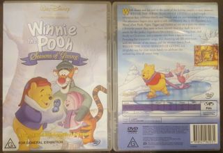 Winnie The Pooh Seasons Of Giving Rare Dvd Walt Disney Cartoon Animation Film
