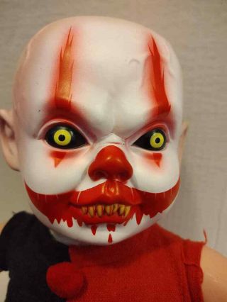 Spirit Zombie Baby Clown Wiggler " Funny Bones " Giggling Halloween Prop 2012 Rare
