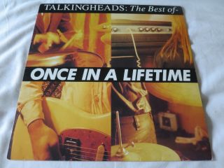 Talking Heads Once In A Lifetime - The Best Of Talking Heads Rare 1992 Europe Lp