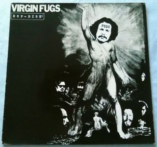 Rare Garage Rock Lp The Fugs Virgin Fugs Esp - Disc Fontana Stl5501 1965 1y/1 2y/1