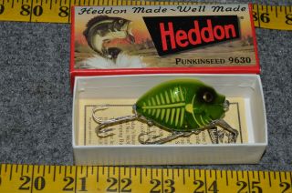 Limited Edition Heddon Punkinseed Fishing Lure