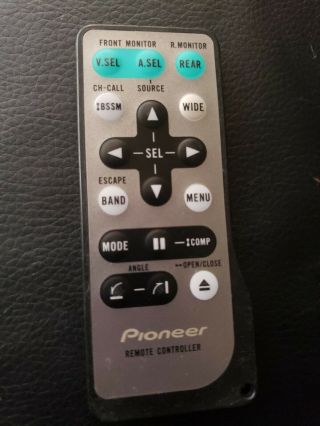 Pioneer Cxb4141 Car Audio Remote Control Rare