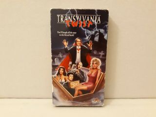 Transylvania Twist (vhs,  1989) Rare/oop " Horror " Comedy
