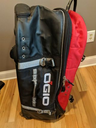 RARE OGIO 9800 MOLSON BEER TRAVEL BAG LUGGAGE SUITCASE RED BLACK Gear Bag 2