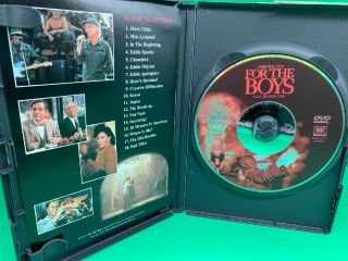 For The Boys Rare Dvd Wwii Era Uso Singer Bette Midler James Caan 1991