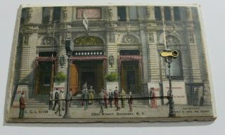 Rotograph Postcard Antique 23rd St Broadway Ny York City 1905