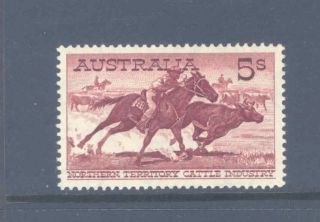 Australia Predecimal 1961 2/6 Cattle Rare White Paper Very Fine