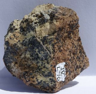 Rare Locality MAGNESIOCHROMITE in Serpentine - - Red Pit mine,  Pennsylvania - - 3