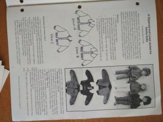 Vintage 1996 Friends of Sasha Newsletters with doll articles and crafts 2