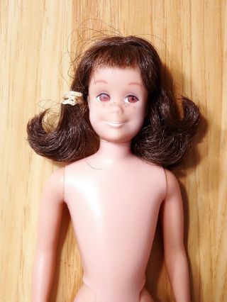 Vintage Brunette Scooter Doll