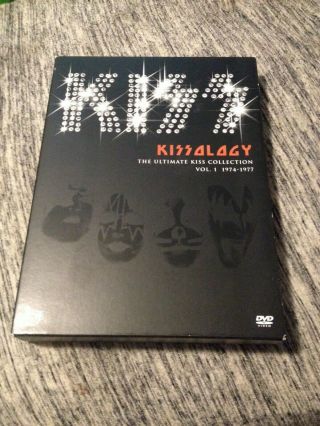 Kiss Band Kissalagy Dvd Vol.  1 2006 2 - Disc Set Gene Paul Ace Rare Rock N Roll