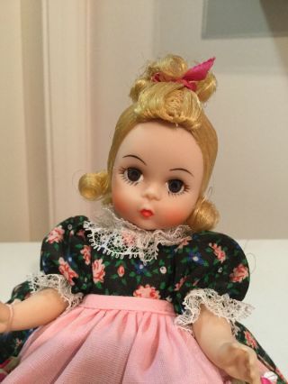 Vintage Madame Alexander “mary Mary” 8 Inch Doll