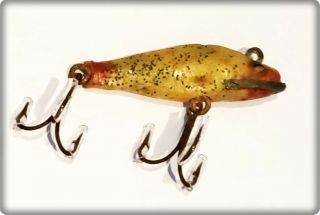 Ultra Rare Shakespeare Experimental Pier Minnow Lure Made For Tx Market 1930s