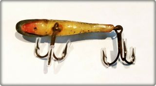 Ultra Rare Shakespeare Experimental Pier Minnow Lure Made For TX Market 1930s 3