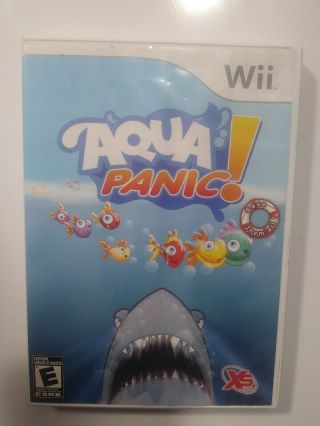 Aqua Panic (nintendo Wii) - Rare -