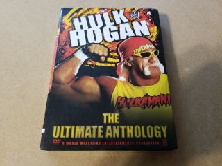 Wwe Hulk Hogan Ultimate Anthology 3 Disc Dvd Rare Wrestling Wwf
