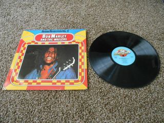 Vintage Vinyl Lp / Record Albums - Bob Marley - Reggae Revolution Vol 3 - Rare