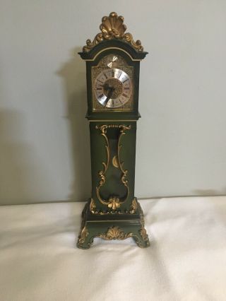 Rare Germany 8 Day Sheffield Miniature Grandfather Clock