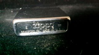 Vintage Zippo Lighter Sterling Silver Old Antique 1992 