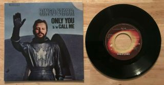 Rare French Sp The Beatles Ringo Starr Only You