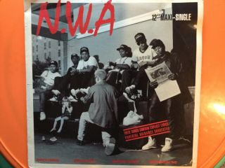 Rare N.  W.  A.  Gangsta Gangsta Maxi Single 12 Inch Vinyl Record