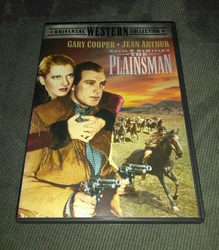 The Plainsman (dvd Gary Cooper,  Jean Arthur Rare
