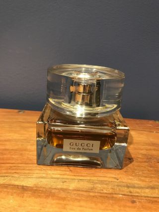 Gucci Eau De Parfum 2.  5 Ounce,  Scannon Paris,  Made In France,  Very Rare,  95