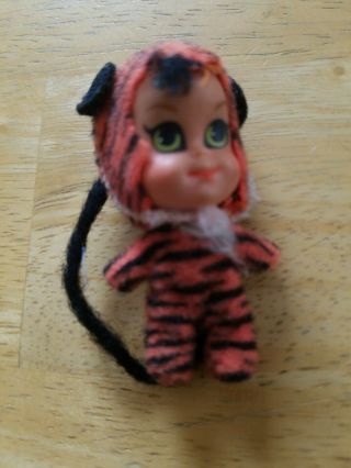 Vintage Animiddle Kiddle Tiny Tiger Liddle Kiddle Doll