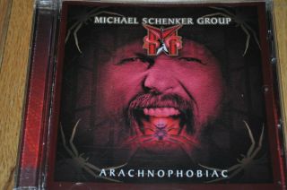 Michael Schenker Group Arachnophobiac Cd 2003 Shrapnel Rare Scorpions Ufo