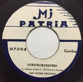 Los Indios Sectos Very Rare Cundinamarquesa Cumbia Listen