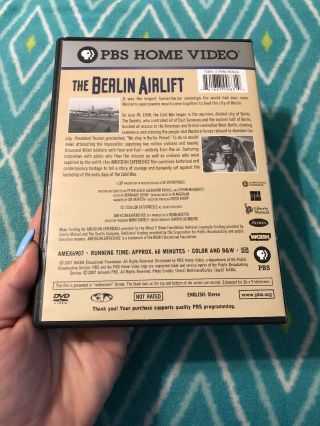 The American Experience - The Berlin Airlift (DVD,  2007) RARE OOP PBS 2