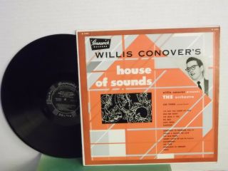 Willis Connover,  Brunswick,  " House Of Sounds ",  Us,  Lp,  Mono,  Big Band Jazz,  Rare,  -