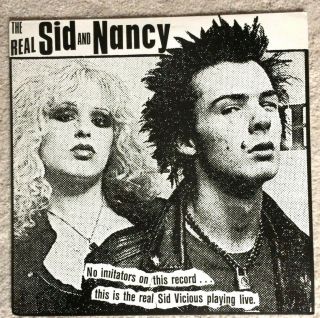 Rare Sid Vicious (of Sex Pistols) - The Real Sid And Nancy 1986 Lp