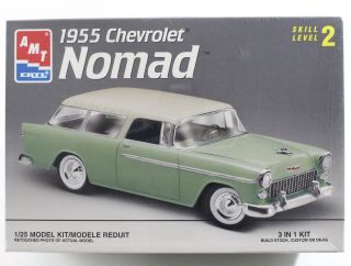 1955 Chevrolet Chevy Nomad Amt Ertl 1:25 Model Kit 8320