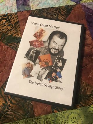 Rare Dutch Savage Biography Dvd Portland Wrestling