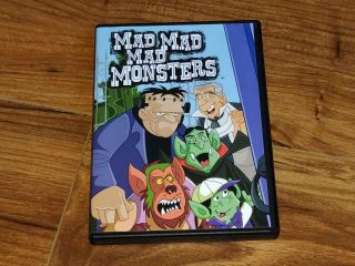 Mad Mad Mad Monsters Dvd 2011 Rankin - Bass - Rare
