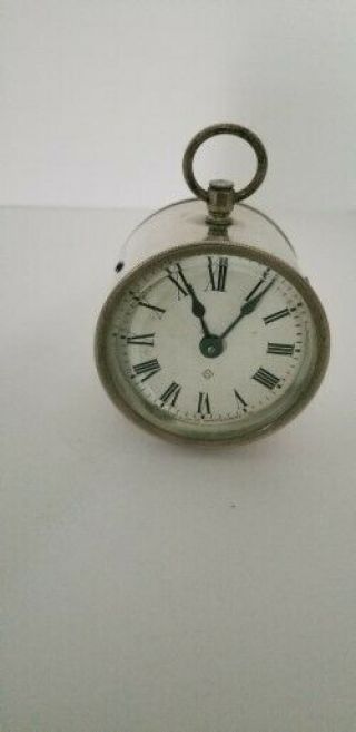 Antique Rare " Bee " Model Ansonia Miniature Alarm Clock Pat.  April 23,  1878