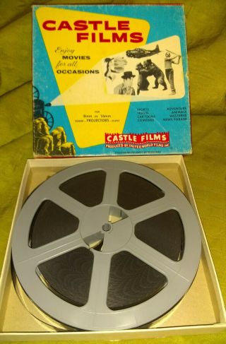 16mm Or 8mm House Of Frankenstein Boris Karloff 7 " Reel 1043 Castle Films Rare