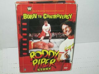 Wwe Wwf Roddy Piper Story Rare 3 Disc Wrestling Dvd Hulk Rick Rude Flair 80s 90s
