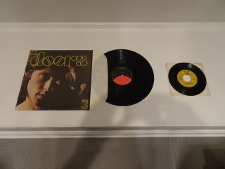 Nm - Stunning The Doors Self Titled S/t 1st Lp Rare Red/black Elektra Shrink 45