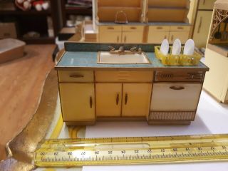 Htf Old Petite Princess Patti Kitchen Sink Ideal Doll House Plastic Furniture