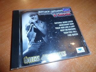 Brian Johnson & Geordie Ac Dc Mega Rare Mexican Press Cd Album