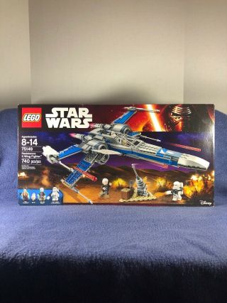 Lego Star Wars Resistance X - Wing Fighter 75149 Retired Rare