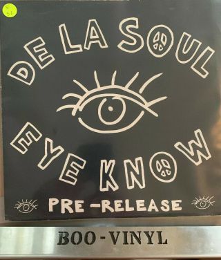 Rare Promo - De La Soul - Eye Know 12” Vinyl Dance / House Record Ex Con