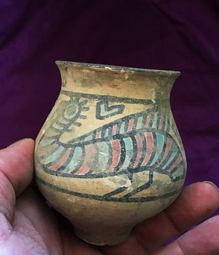Rare Ancient Terracotta Indus Valley Pottery Painted Pot C3300 - 2000 Bc