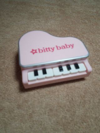 Authentic American Girl Bitty Baby Rare And Retired Piano