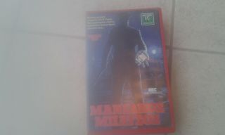 Maniac Cop 1988 Greek Vhs Videocassette Very Rare,  B Movie,  Horror Thriller